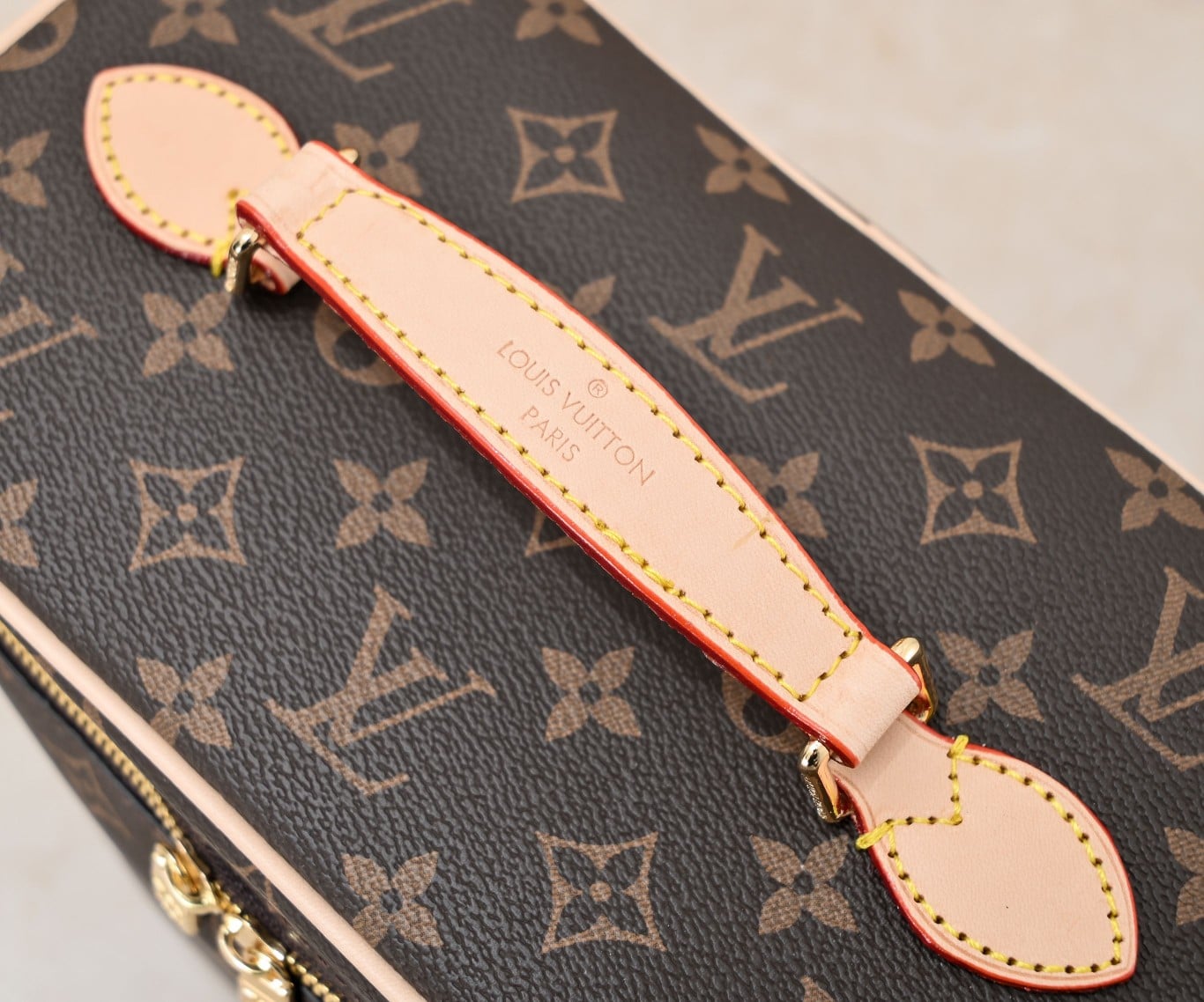 Louis Vuitton Nice BB Monogram Canvas Brown 24Cm M42265 - Image 6