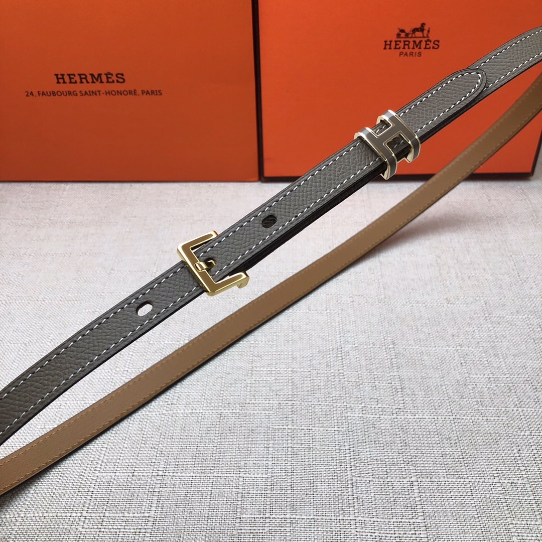 Hermes Pop H 15 Belt Grey 15Mm H081087Cd18085 - Image 2
