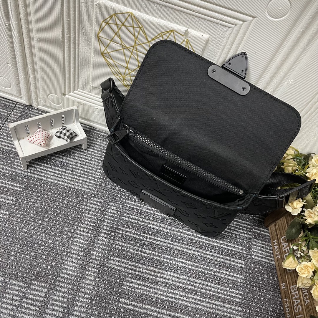 Louis Vuitton S Lock Sling Monogram Black Bag 21Cm M58487 - Image 9
