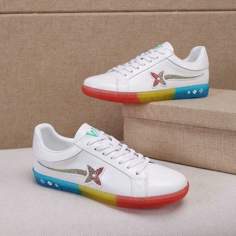 Alternative view of Louis Vuitton Luxembourg Samothrace Sneaker White 1A9G05