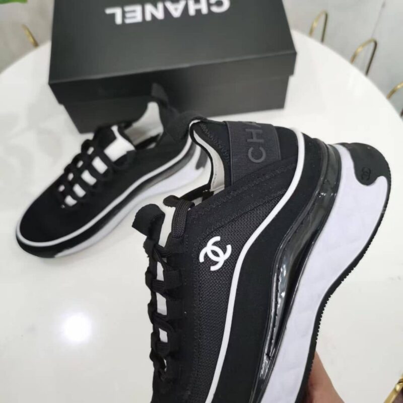 Alternative view of Chanel Women'S Suede Sneaker Black G39072 Y55826 K4284