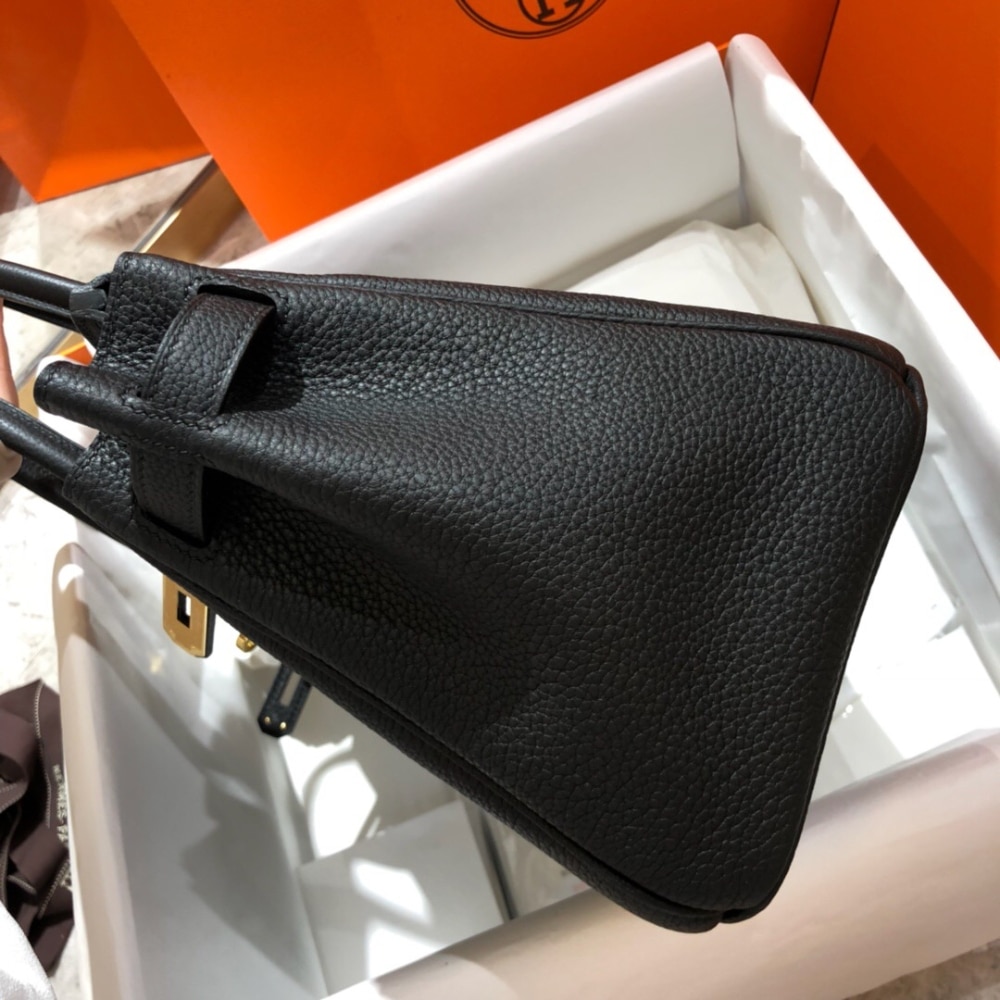 Iconic Set: Hermès Birkin B25 Togo And Chypre Sandal - Image 5