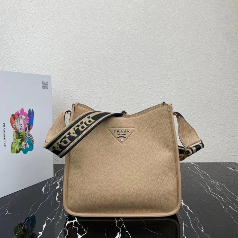 Alternative view of [Super Vip 1:1] Prada Medium Leather Bag Beige Sable 30cm