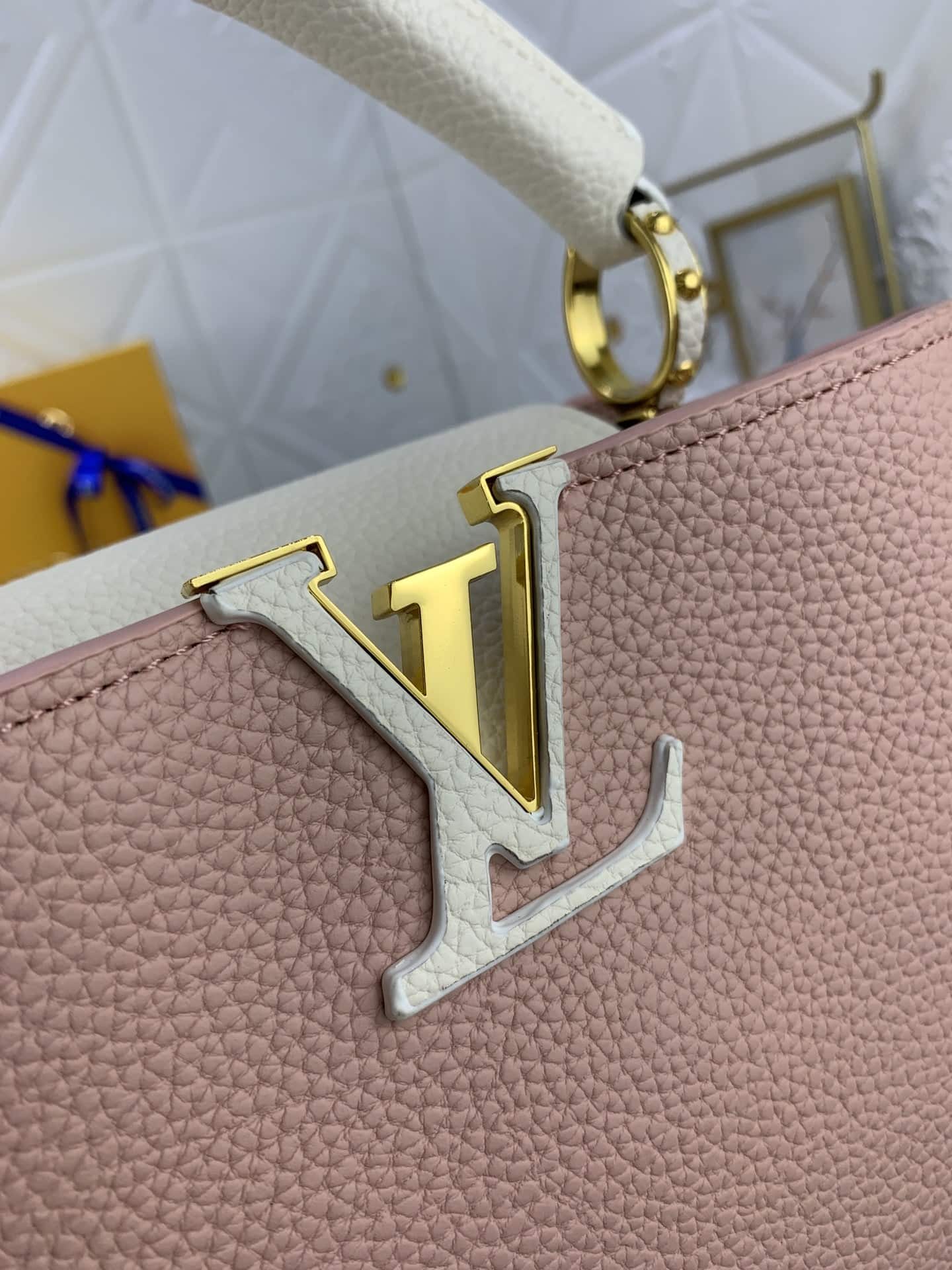 Louis Vuitton Capucines BB Trianon Pink 27Cm M21045 - Image 6