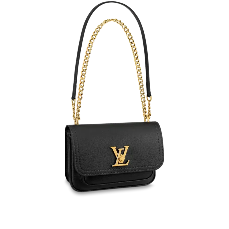 Louis Vuitton Lockme Chain 23Cm Black M57073