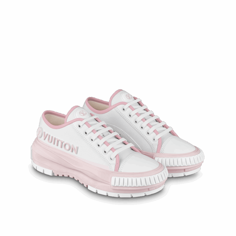Louis Vuitton Squad Sneaker Rose Clair Pink 1Aacw0