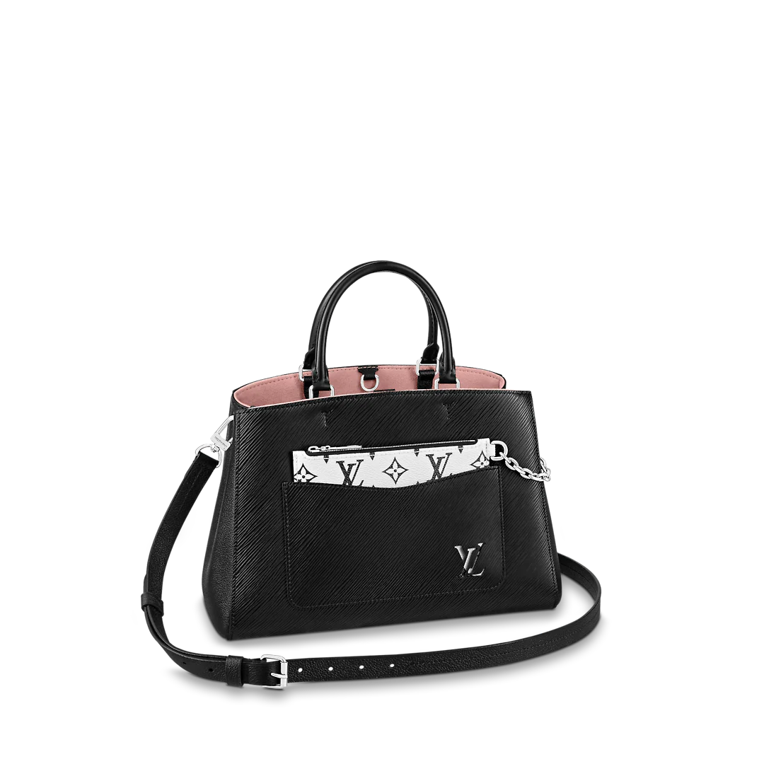 Louis Vuitton Marelle Tote MM 30Cm Black M59954