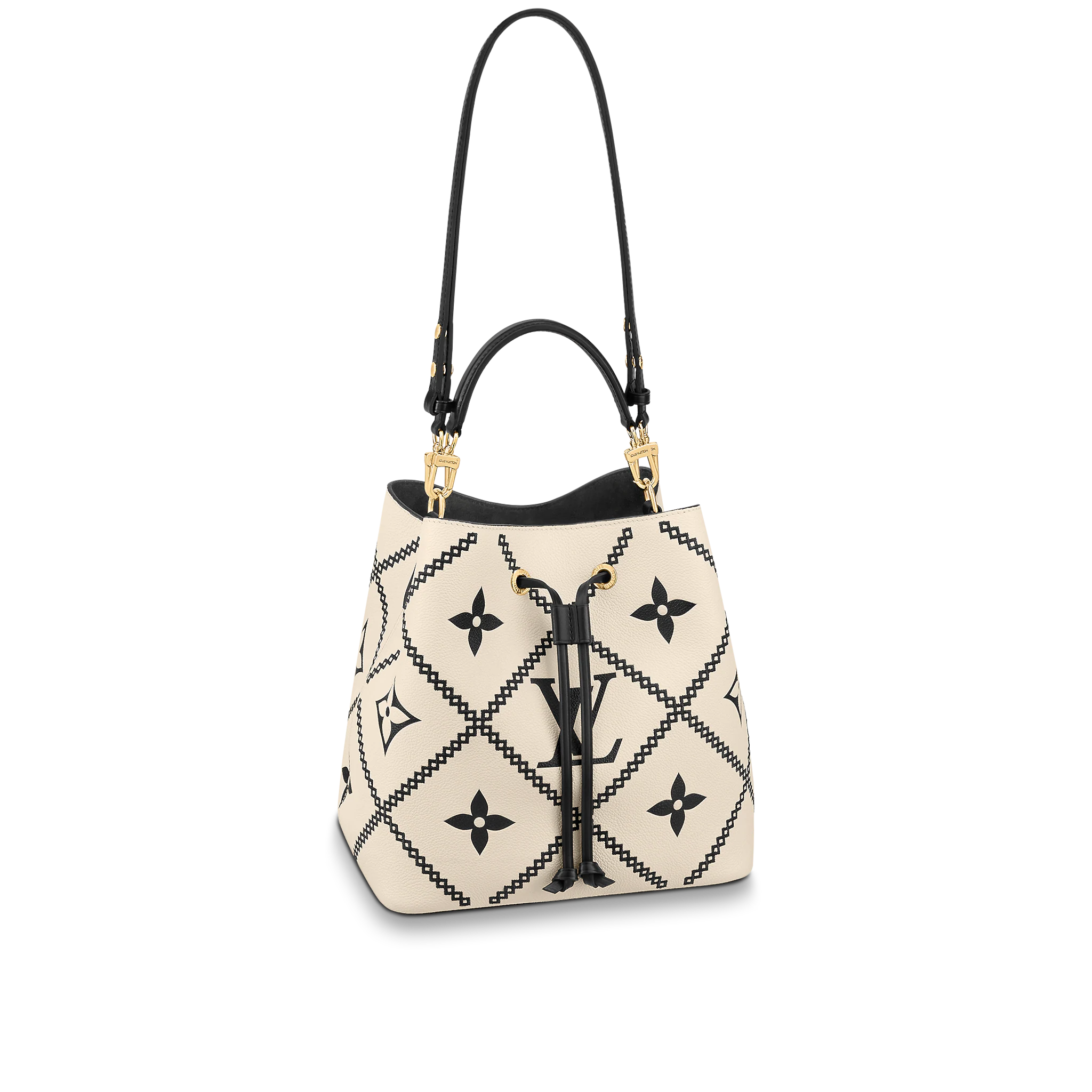 Louis Vuitton Néonoé MM 26Cm Cream M46023