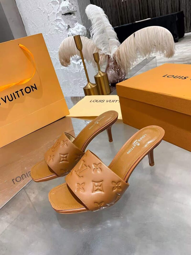 Alternative view of Louis Vuitton Revival Mule Brown