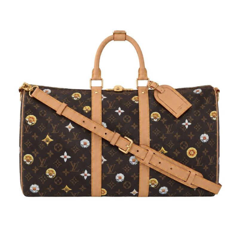 Louis Vuitton Keepall Bandoulière 45 Brown 45Cm
