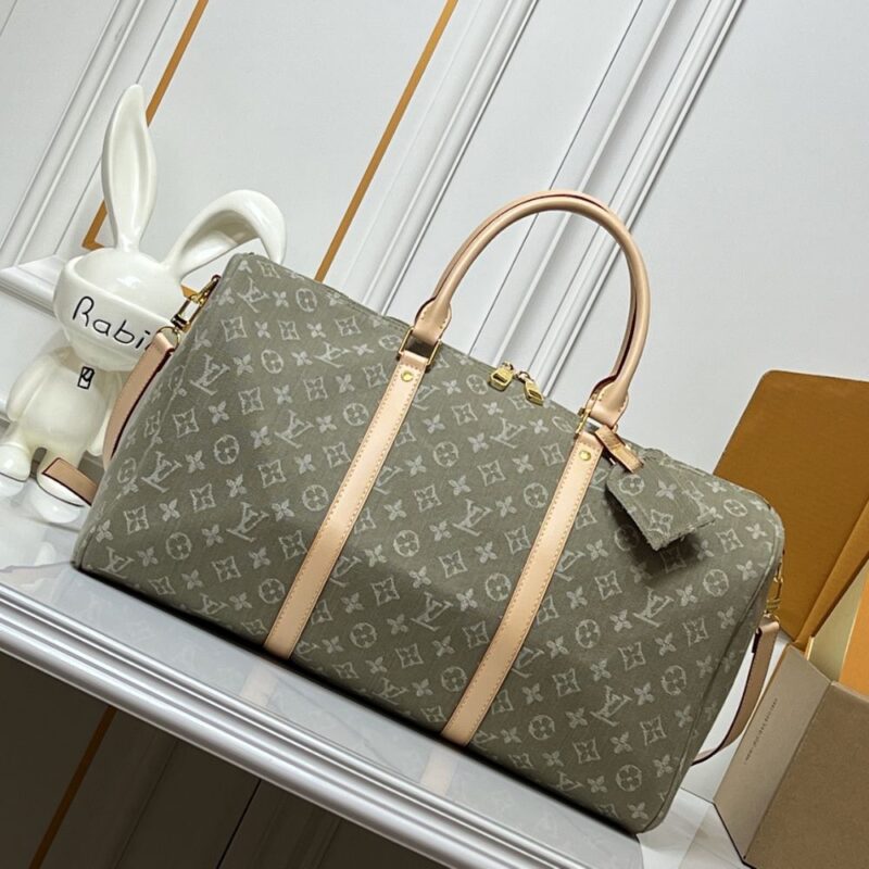 Alternative view of Louis Vuitton Keepall Bandoulière 45 Khaki 45Cm