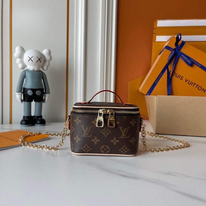 Alternative view of Louis Vuitton Nice Nano Monogram Canvas Brown 14Cm M44936