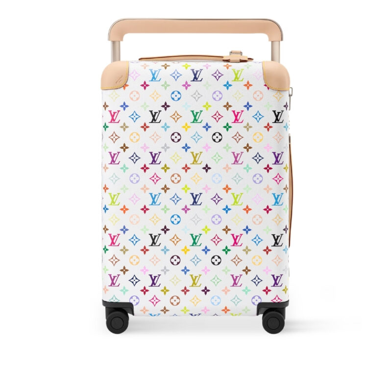 Louis Vuitton X Takashi Murakami Horizon 55 Suitcase Multicolor White 50Cm M27899