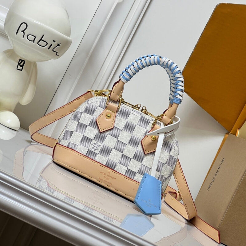 Alternative view of Louis Vuitton Nano Alma Damier Azur Olympus Blue 18Cm