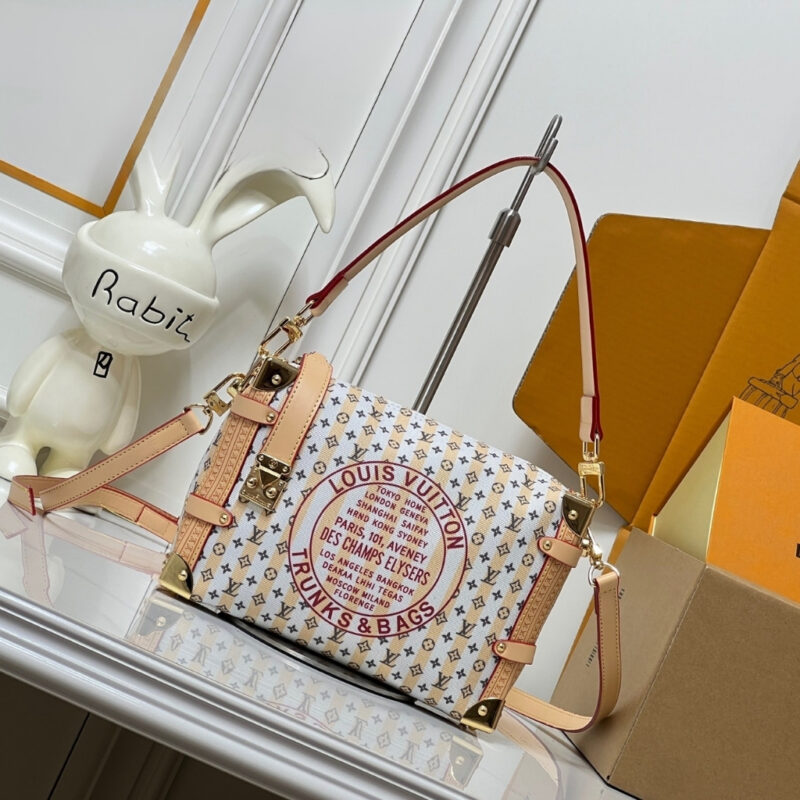 Alternative view of Louis Vuitton Side Trunk MM Nude Rose 21cm