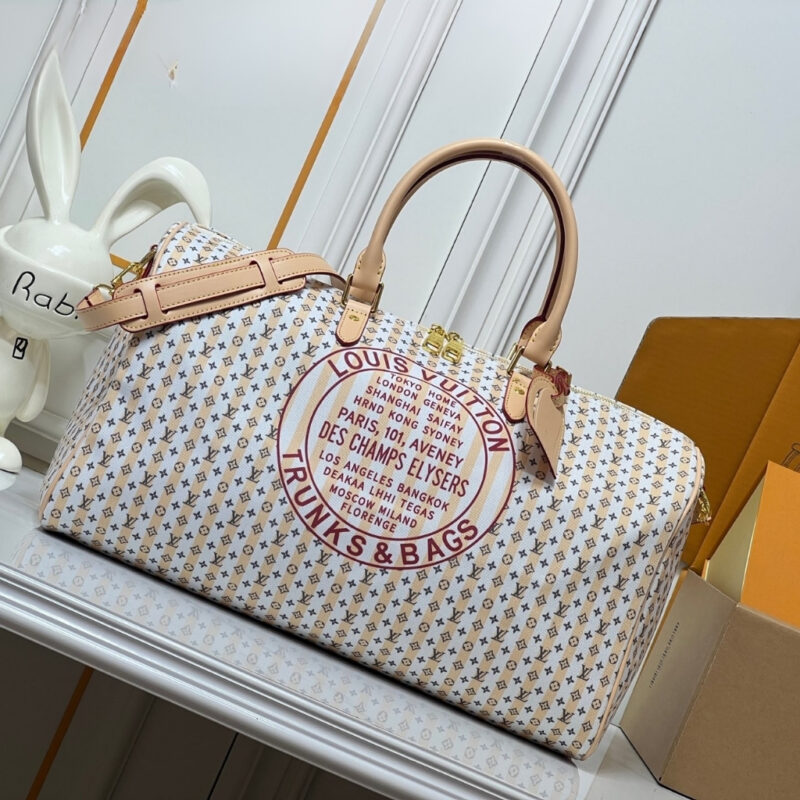 Alternative view of Louis Vuitton Keepall Bandoulière 45 Banana Yellow 45Cm M28678