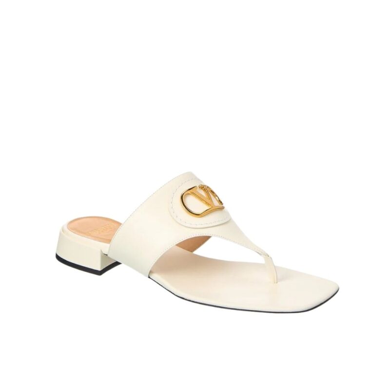 Valentino Garavani Vlogo Signature Sandals White WS0LA9DSH