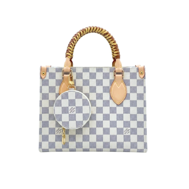 Louis Vuitton Onthego PM Damier Azur Banana 25Cm