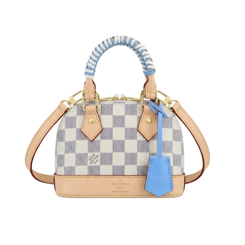Louis Vuitton Nano Alma Damier Azur Olympus Blue 18Cm