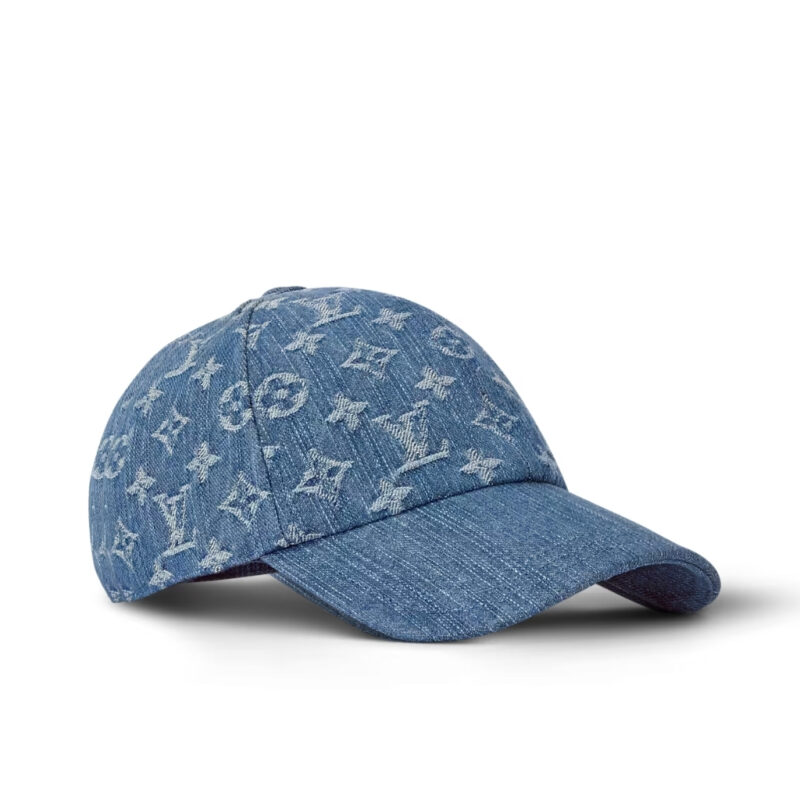 Louis Vuitton Denim Cap Blue M5367M