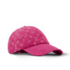 Louis Vuitton Denim Cap Rose M5416M