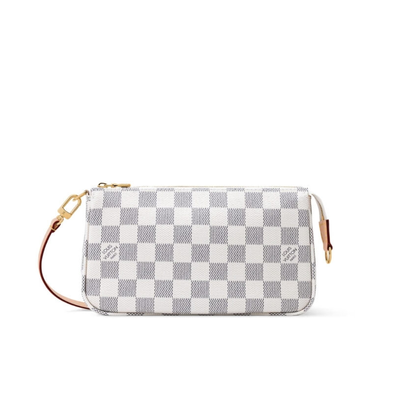 Louis Vuitton Pochette Accessoires Damier Azur 23Cm N40915