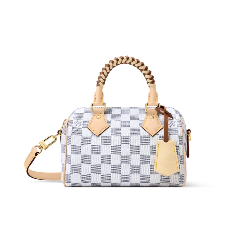 Louis Vuitton Speedy Bandoulière 20 Damier Azur Banana 20cm N40950