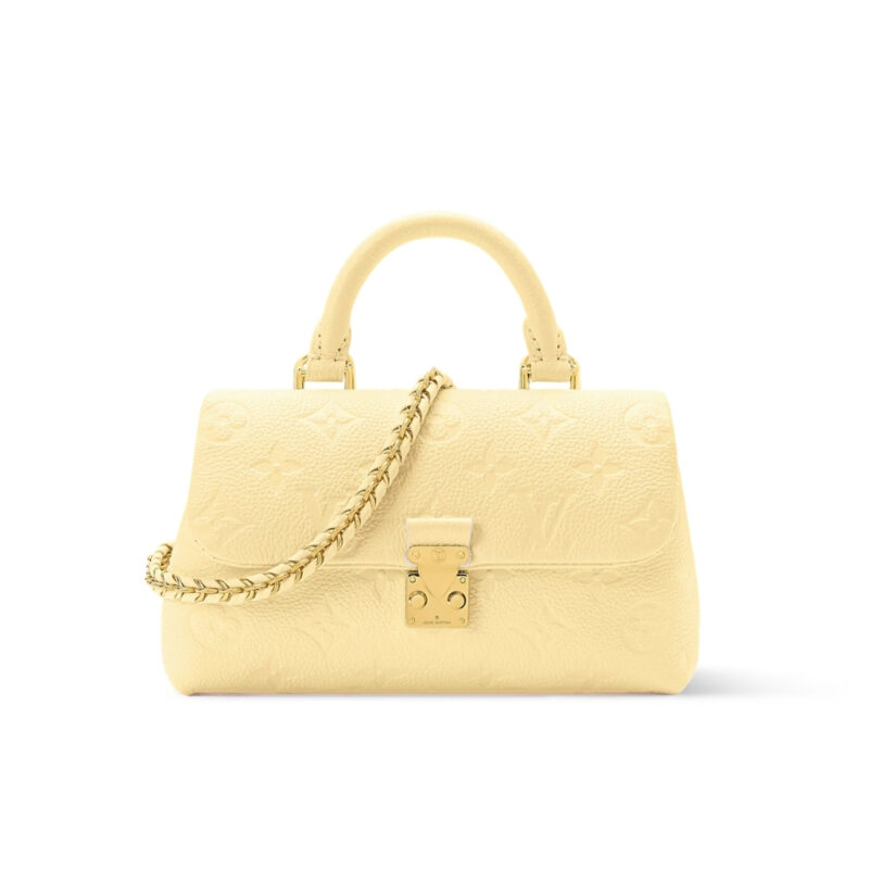 Louis Vuitton Nano Madeleine Monogram Empreinte Shoulder Bag Banane 21cm M29378