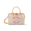 Louis Vuitton Speedy Bandouliere 20 Monogram Canvas Handbag LV Stamp Nude Rose 20Cm M29459